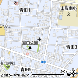 グリーン青田周辺の地図