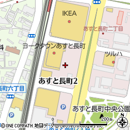 宮城県仙台市太白区あすと長町2丁目周辺の地図