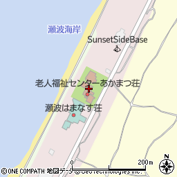 新潟県村上市瀬波温泉1丁目周辺の地図