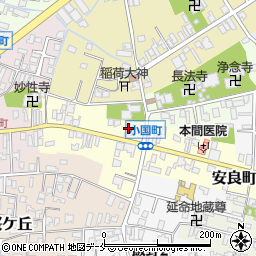 新潟県労働金庫村上支店周辺の地図
