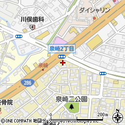 ＥＮＥＯＳ　Ｄｒ．Ｄｒｉｖｅセルフ富沢店周辺の地図
