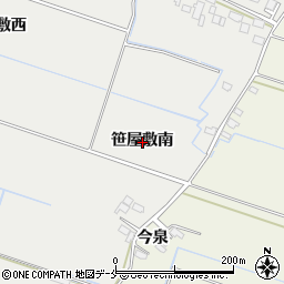 宮城県仙台市若林区荒井笹屋敷南周辺の地図