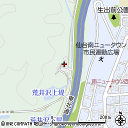 茂庭マル正工務店資材倉庫周辺の地図