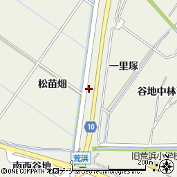 宮城県仙台市若林区荒浜西谷地周辺の地図