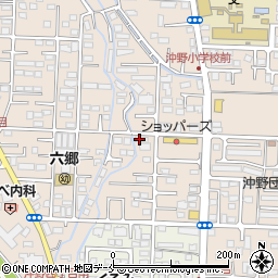 有限会社沖野コンタクトレンズ周辺の地図