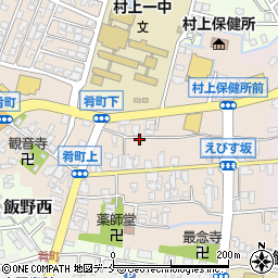 〒958-0864 新潟県村上市肴町の地図