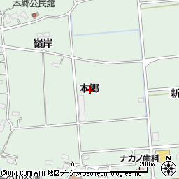 宮城県仙台市太白区茂庭本郷周辺の地図