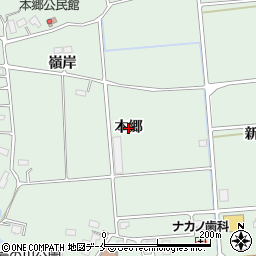 宮城県仙台市太白区茂庭（本郷）周辺の地図