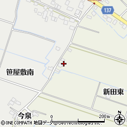 宮城県仙台市若林区荒浜新田東周辺の地図