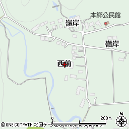 宮城県仙台市太白区茂庭西前周辺の地図