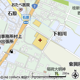 コメリホームセンター　村上店周辺の地図