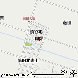 宮城県仙台市若林区荒井雨坪周辺の地図