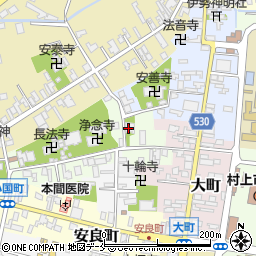 願浄寺周辺の地図