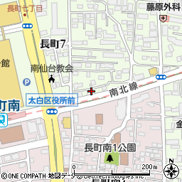 大東建託株式会社　仙台南店周辺の地図