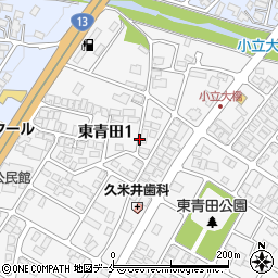 〒990-2423 山形県山形市東青田の地図