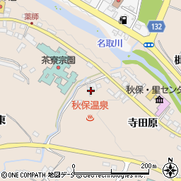 宮城県仙台市太白区秋保町湯元寺田原32周辺の地図