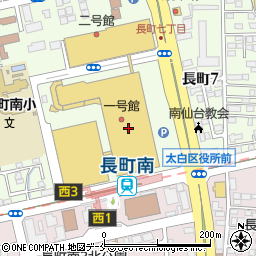 カルビ丼と冷麺　やま丼　ザ・モール仙台長町店周辺の地図