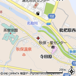 宮城県仙台市太白区秋保町湯元寺田原41周辺の地図