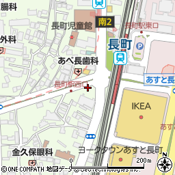仙台ホルモン・焼肉 ときわ亭 長町駅前店周辺の地図