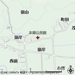 本郷公民館周辺の地図