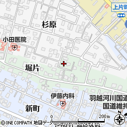 新潟県村上市堀片周辺の地図