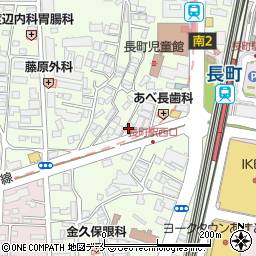 カギの救急車長町店周辺の地図