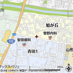 山形県山形市旭が丘2-44周辺の地図