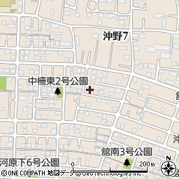 原田塗装店周辺の地図