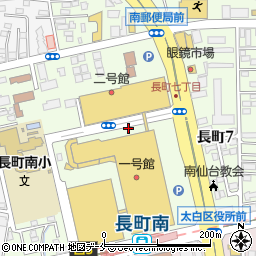 ザ・グロッサリ＆ワインｂｙサンクゼールザ・モール仙台長町店周辺の地図