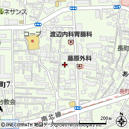 日本郵政宿舎周辺の地図