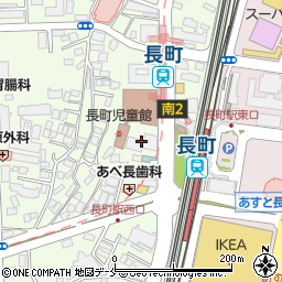 東日本電信電話長町ビル周辺の地図