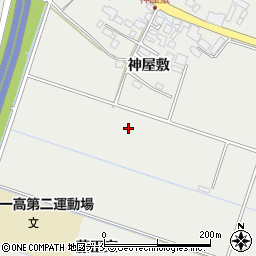 宮城県仙台市若林区荒井神屋敷周辺の地図