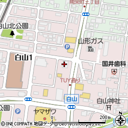 信金中央金庫東北支店山形県分室周辺の地図
