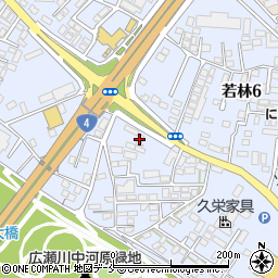 株式会社ヤマコン仙台営業所周辺の地図