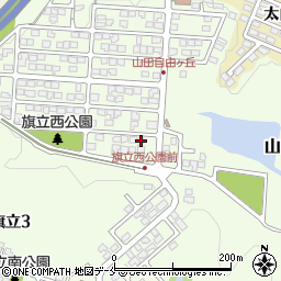 宮城県仙台市太白区山田自由ケ丘35-25周辺の地図