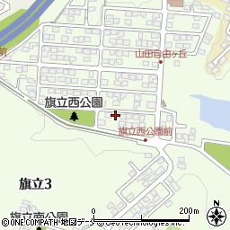 宮城県仙台市太白区山田自由ケ丘35-20周辺の地図