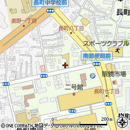 宮城日産自動車長町南店周辺の地図