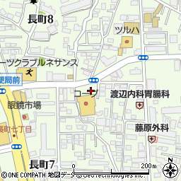 うさちゃんクリーニング　生協長町店周辺の地図