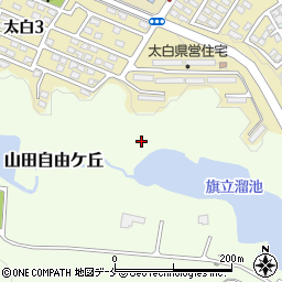 宮城県仙台市太白区山田自由ケ丘6周辺の地図