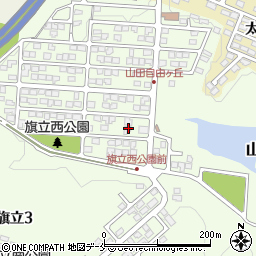 宮城県仙台市太白区山田自由ケ丘34-5周辺の地図