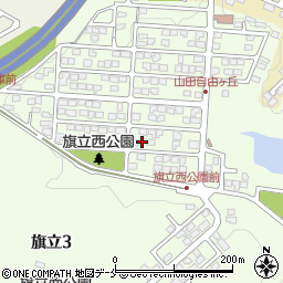 宮城県仙台市太白区山田自由ケ丘34-10周辺の地図