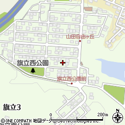 宮城県仙台市太白区山田自由ケ丘34周辺の地図