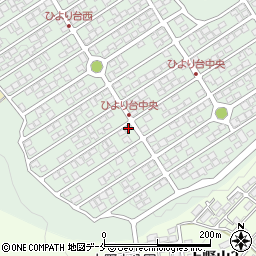 宮城県仙台市太白区ひより台49-43周辺の地図