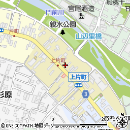 新潟県村上市上片町周辺の地図