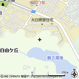 宮城県仙台市太白区山田自由ケ丘5周辺の地図