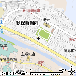セブンイレブン仙台秋保店周辺の地図