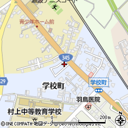 株式会社イシカワ村上住宅展示場周辺の地図