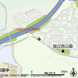 宮城県仙台市太白区山田自由ケ丘39周辺の地図