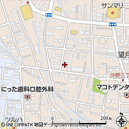 プリンスコート沖野Ａ周辺の地図