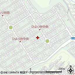 宮城県仙台市太白区ひより台28-5周辺の地図